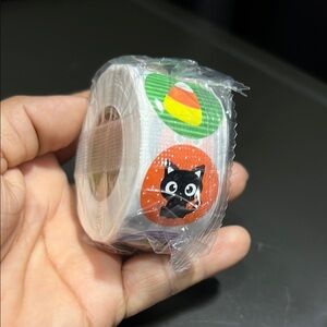500 Halloween Themed Sticker Roll